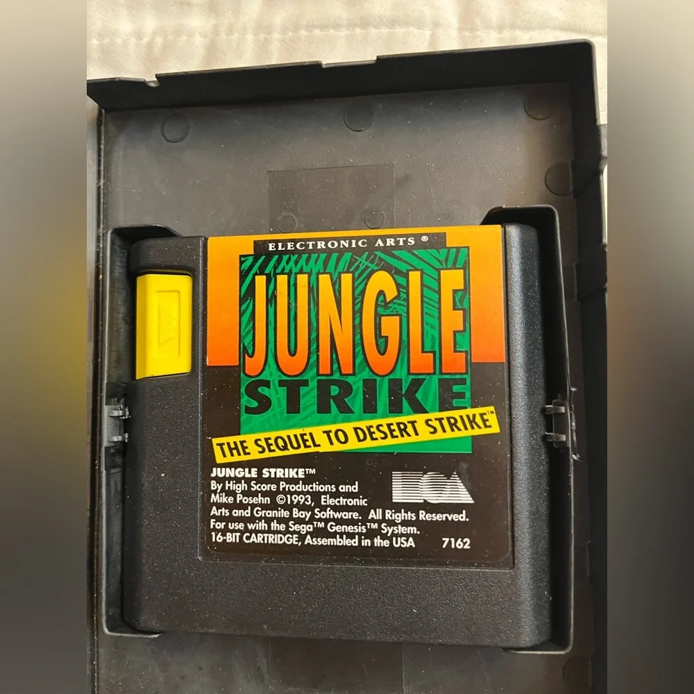 JUNGLE STRIKE Sega Genesis, 1993